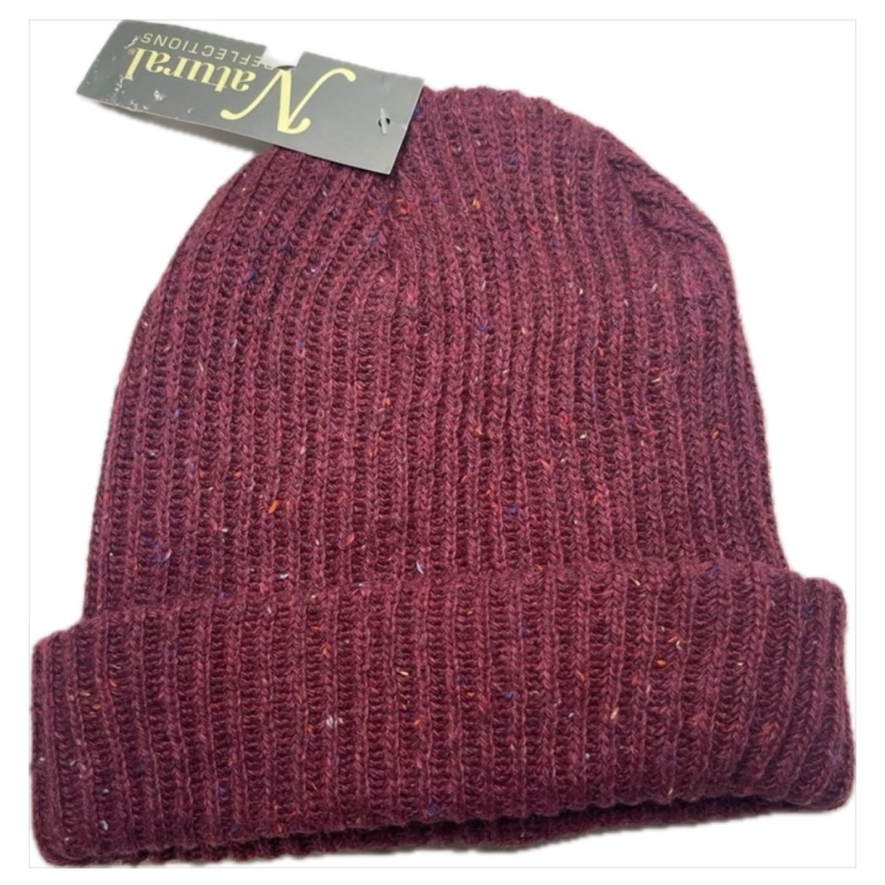 Bass Pro Shops Burgundy Knit Cuff Hat